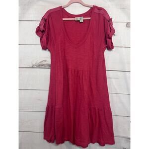 Saturday Sunday Size MED Dress Maroon Casual